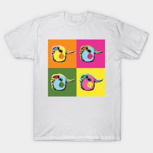 Birdy Warhol Screm Blocks T-Shirt